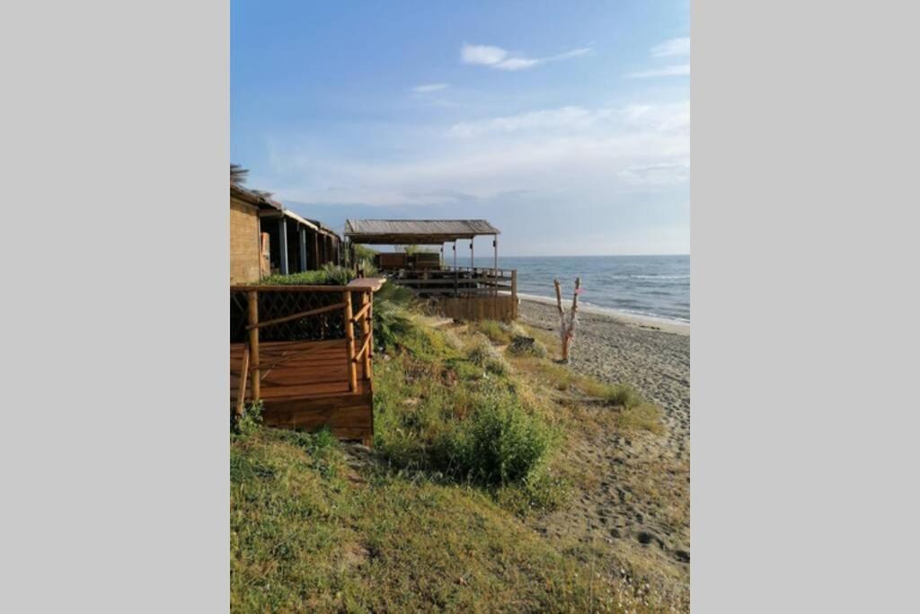 Studio 4 Personnes Bord De Mer Avec Piscine Wifi Cervione Exteriér fotografie