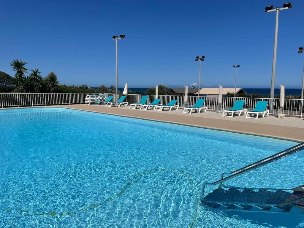 Studio 4 Personnes Bord De Mer Avec Piscine Wifi Cervione Exteriér fotografie